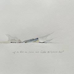 2025, Lake Garda, pencil and watercolour